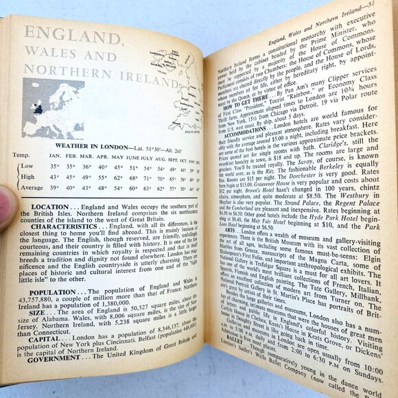 NEW HORIZONS WORLD GUIDE (1958) by Pan American World Airways Hardback Book - Picture 7 of 10